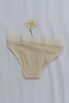 BASERANGE Stretch Flared Briefs UNEL Collection Ribbed Cotton Portugal BAS-UNEL-RB-000-HUIVAI Off-white